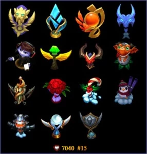 Conta de LOL all champions, borda platina/diamante. - League of Legends