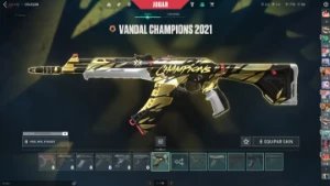 Conta de Valorant com Skins Champions [Aceito Troca]