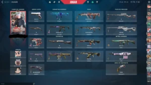 Conta de Valorant com Skins Champions [Aceito Troca]