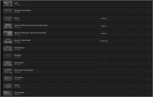 Conta Steam 44 jogos + Contas EpicGames, Origin, Blizzard - Outros