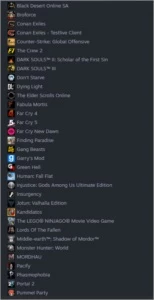 Conta Steam 44 jogos + Contas EpicGames, Origin, Blizzard - Outros
