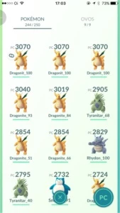 Conta Pokemon Go Level 34 - Pokémon