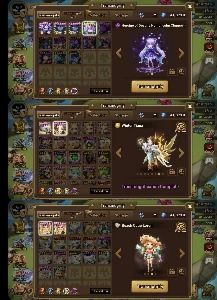 Summoners War Global com Maximilian Deborah Rica Bastet