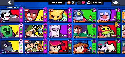 🔥 CONTA BRAWL STARS À VENDA 🔥  🏆 67K+ troféus 👑 107/107