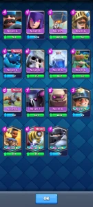 Conta Clash Royale básica nível 22 (09 torre do rei)