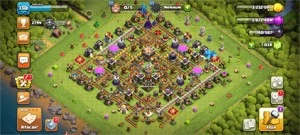 Clash of clans cv11 quase full
