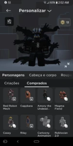 Conta de Roblox