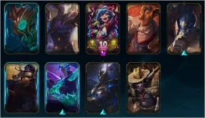 Conta Ex Platina 4 - Ex Smurf  - 51 Campeões - 18 Skins - League of Legends LOL