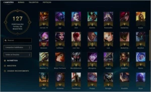 CONTA LOL - LVL 30(Unranked) - 73 CAMPEOES - 32 SKINS - League of Legends