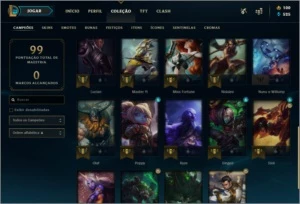 Conta diamante 1 smurf s10 - League of Legends LOL