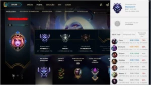 Conta diamante 1 smurf s10 - League of Legends LOL