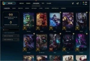 Conta diamante 1 smurf s10 - League of Legends LOL