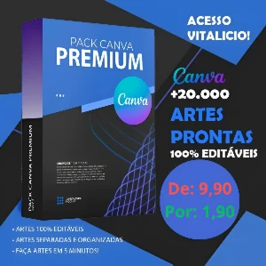 pack canva / mais de 20.000 artes editáveis