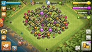 Conta Clash of Clans CV 8 full