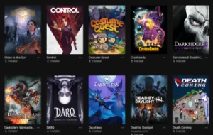 Conta Epic 200+ Jogos Preço Negociavel - Epic Games