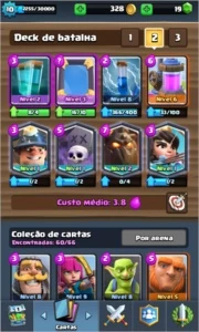 conta clash royale + conta clash of clash