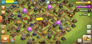 clash of clans cv 10 full ID VIRGEM