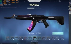Conta valorant com Adaga e vandal saqueadora
