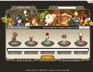 Vendo conta no dofus retro mono (boune)