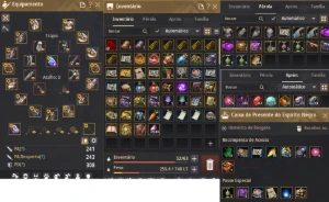 VConta Black Desert Level 61 + 25K Crons + Traje Premium