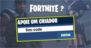 Código de apoiador na sua conta, pela twitch - Fortnite