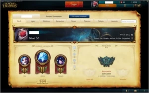 Conta Lol 60skins 53 champs Gold1 - League of Legends