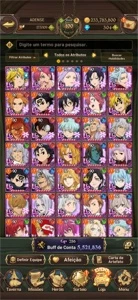 conta 7ds nanatsu no taizai grand cross server global - Outros