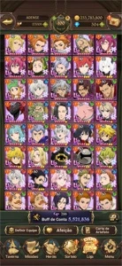 conta 7ds nanatsu no taizai grand cross server global - Others