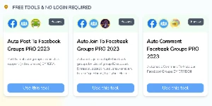 Postador Facebook Grupos e Comentários Atualizado 2025 - Others