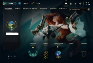Smurf platina 1 sem email confirmado - League of Legends LOL