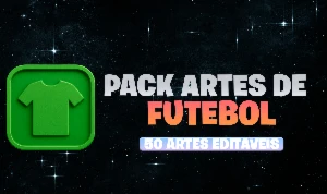 Pack de 50 artes editaveis de roupas de futebol - Outros
