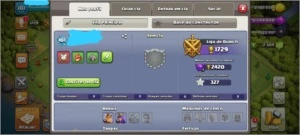 Clash Of Clans CV 9 FULL com itens raros