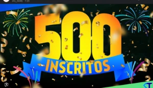 500 Inscritos Vitalico Sem Queda