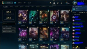 CONTA DE LEAGUE OF LEGENDS, LEVEL 318, 43 SKINS LOL