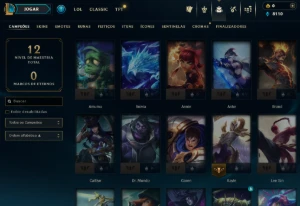 Conta Lol Ouro, 38 Skins, 8K Ea, Upada na Mão, 100% Segura - League of Legends