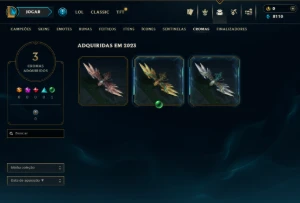 Conta Lol Ouro, 38 Skins, 8K Ea, Upada na Mão, 100% Segura - League of Legends
