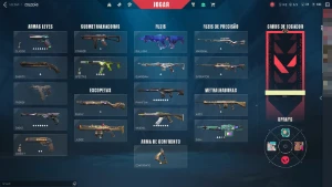 Conta Valorant 44 Skins+ 2 Facas Singularity Phantom, Sovere