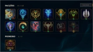 CONTA DIAMANTE 4 SMURF, VARIAS SKINS - League of Legends LOL
