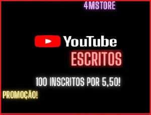 [Promoção] 100 Inscritos Youtube por apenas R$ 5,00 - Outros