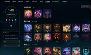 Conta League of Legends OURO IV LOL
