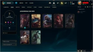 Conta level 100, e-mail não confirmado. - League of Legends LOL