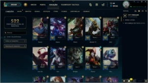 Conta LOL  level 211 - League of Legends