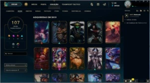 Conta LOL  level 211 - League of Legends