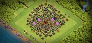Conta CV 10 - Clash Of Clans