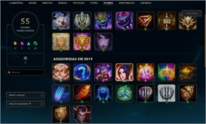 CONTA DE LOL|GOLD 3|LEVEL 60 |ACOMPANHA EMAIL DE CRIAÇÃO - League of Legends