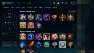 CONTA DE LOL|GOLD 3|LEVEL 60 |ACOMPANHA EMAIL DE CRIAÇÃO - League of Legends