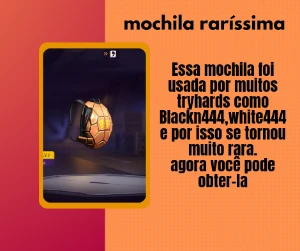 Conta free fire gemada + nível 8 + item raro exclusivo