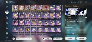 Honkai: Star Rail (HSR) - Castorice E4, Sunday E1 e mais