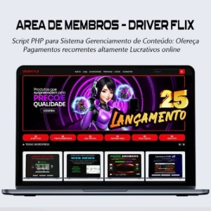 Área De Membros Driver Flix - 2025 - Outros