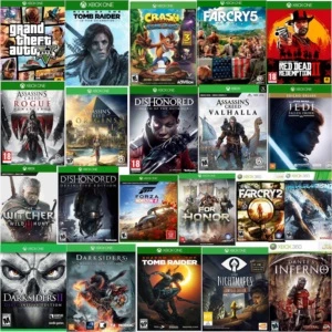 21 jogos midia digital compartilhada privada - Xbox